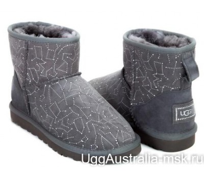 UGG CLASSIC MINI CONSTELLATION GREY