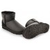 UGG CLASSIC MINI METALLIC BLACK