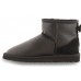 UGG CLASSIC MINI METALLIC BLACK