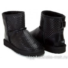 UGG CLASSIC MINI BOTTEGA VENETA BLACK