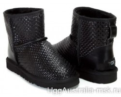 UGG CLASSIC MINI BOTTEGA VENETA BLACK