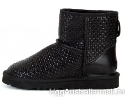 UGG CLASSIC MINI BOTTEGA VENETA BLACK