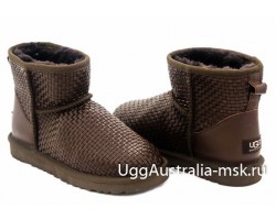 UGG CLASSIC MINI BOTTEGA VENETA BROWN