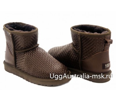 UGG CLASSIC MINI BOTTEGA VENETA BROWN