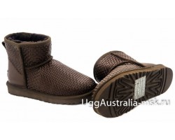 UGG CLASSIC MINI BOTTEGA VENETA BROWN