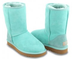 UGG CLASSIC SHORT AQUA