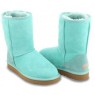 UGG CLASSIC SHORT AQUA