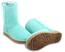 UGG CLASSIC SHORT AQUA