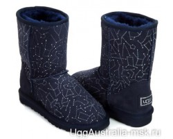 UGG CLASSIC SHORT CONSTELLATION NAVY