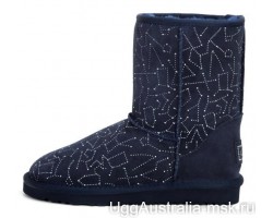 UGG CLASSIC SHORT CONSTELLATION NAVY