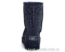 UGG CLASSIC SHORT CONSTELLATION NAVY