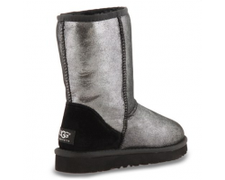 UGG CLASSIC SHORT GLITTER BLACK