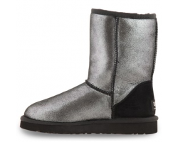 UGG CLASSIC SHORT GLITTER BLACK