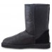 UGG CLASSIC SHORT METALLIC BLACK