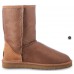 UGG CLASSIC SHORT METALLIC CHESTNUT