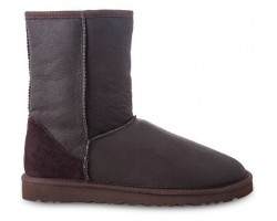 UGG CLASSIC SHORT METALLIC CHOCOLATE