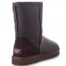 UGG CLASSIC SHORT METALLIC CHOCOLATE