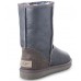 UGG CLASSIC SHORT METALLIC GREY