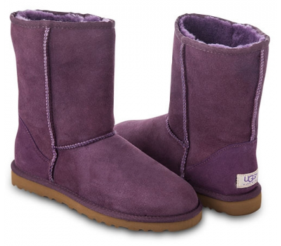 UGG CLASSIC SHORT PURPLE