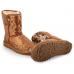 UGG CLASSIC SHORT SPARKLES BROWN