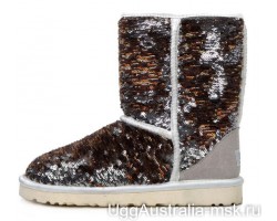 UGG CLASSIC SHORT SPARKLES CHAMPAGNE