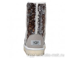 UGG CLASSIC SHORT SPARKLES CHAMPAGNE