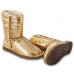 UGG CLASSIC SHORT SPARKLES GOLD