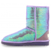 UGG CLASSIC SHORT SPARKLES PURPLE