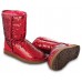 UGG CLASSIC SHORT SPARKLES RED