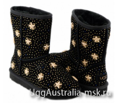 UGG CLASSIC SHORT STARS