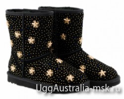 UGG CLASSIC SHORT STARS