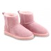 UGG CLASSIC MINI CRYSTAL BOW PINK