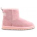 UGG CLASSIC MINI CRYSTAL BOW PINK