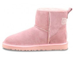 UGG CLASSIC MINI CRYSTAL BOW PINK