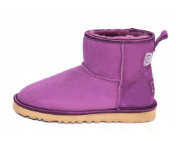 UGG CLASSIC MINI CRYSTAL BOW PURPLE