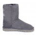 UGG CLASSIC SHORT CRYSTAL BOW GREY