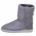 UGG CLASSIC SHORT CRYSTAL BOW GREY