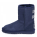 UGG CLASSIC SHORT CRYSTAL BOW NAVY