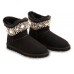 UGG & JIMMY CHOO CRYSTALS BLACK