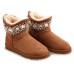 UGG & JIMMY CHOO CRYSTALS CHESTNUT