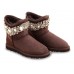 UGG & JIMMY CHOO CRYSTALS CHOCOLATE