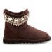 UGG & JIMMY CHOO CRYSTALS CHOCOLATE