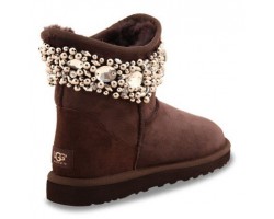 UGG & JIMMY CHOO CRYSTALS CHOCOLATE