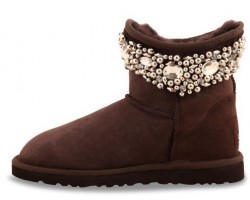 UGG & JIMMY CHOO CRYSTALS CHOCOLATE