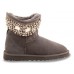 UGG & JIMMY CHOO CRYSTALS GREY