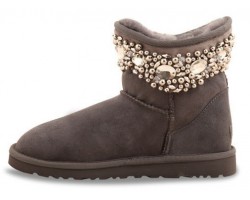 UGG & JIMMY CHOO CRYSTALS GREY