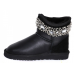 UGG & JIMMY CHOO CRYSTALS METALLIC BLACK