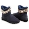 UGG & JIMMY CHOO CRYSTALS NAVY