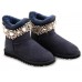 UGG & JIMMY CHOO CRYSTALS NAVY