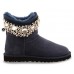 UGG & JIMMY CHOO CRYSTALS NAVY